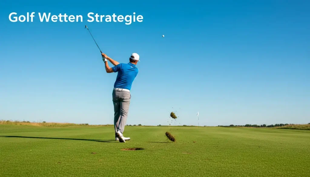 Golf Wetten Strategie – Strokes Gained Analyse auf dem Golfplatz bei einem Turnier